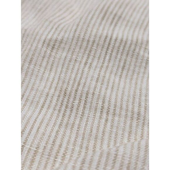 Tommy Bahama White and Tan Stripes Flat Front Pockets Cotton Men's Shorts 33 - Picture 7 of 8